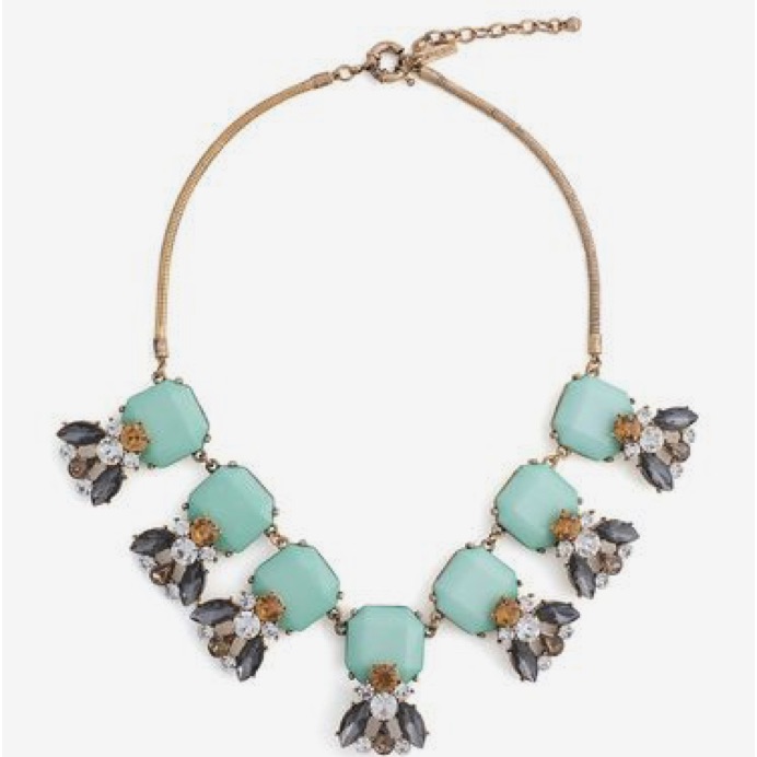 Mint Green Statement Necklace Jewelmint 15$